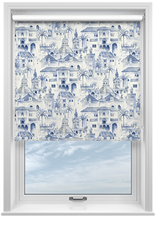 Voyage, Atlantic Blue - Roller Blind